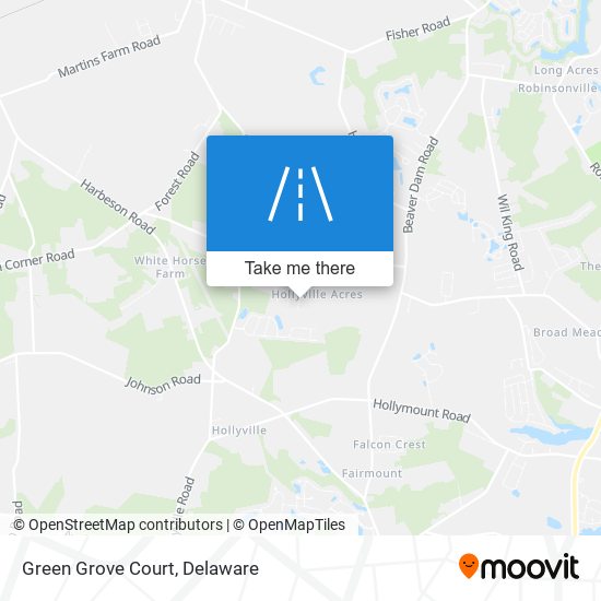 Mapa de Green Grove Court