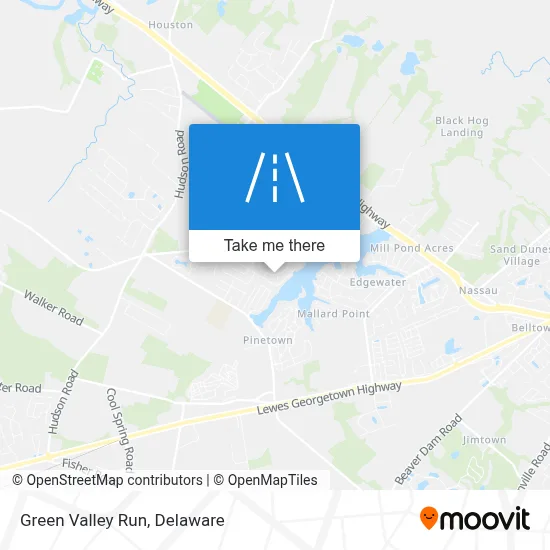 Green Valley Run map