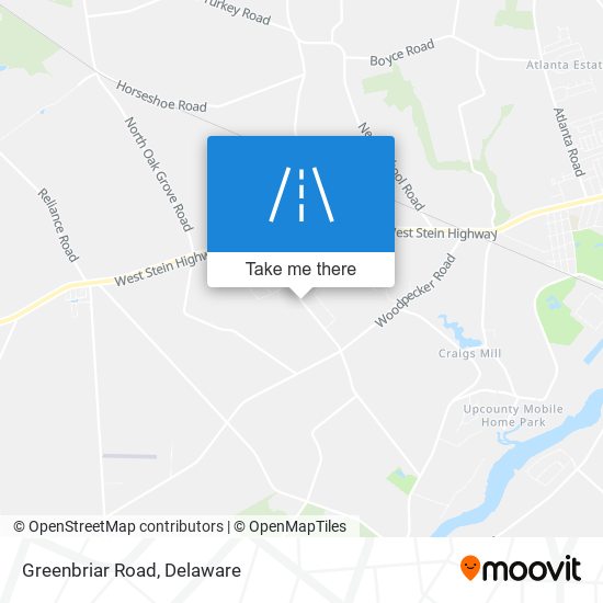 Mapa de Greenbriar Road