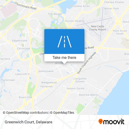 Mapa de Greenwich Court