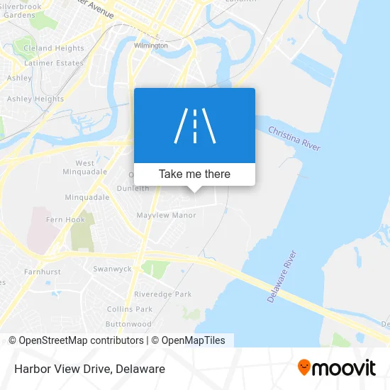 Harbor View Drive map