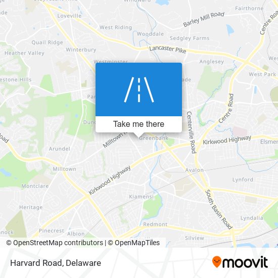 Harvard Road map