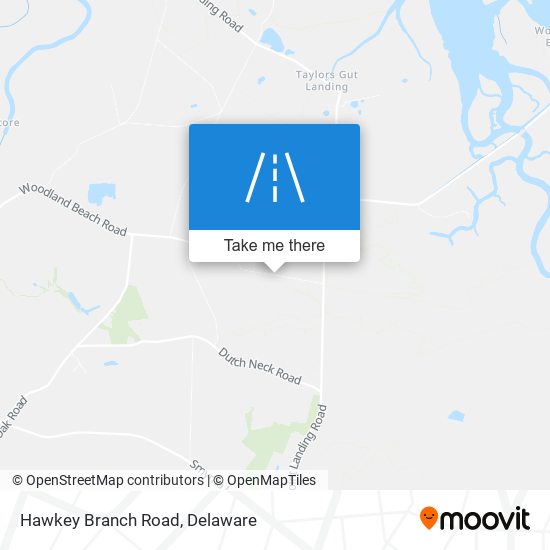 Mapa de Hawkey Branch Road