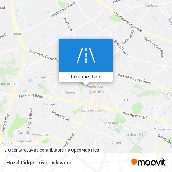 Hazel Ridge Drive map