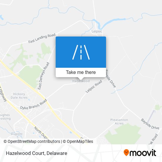Mapa de Hazelwood Court