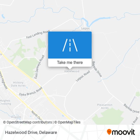 Mapa de Hazelwood Drive