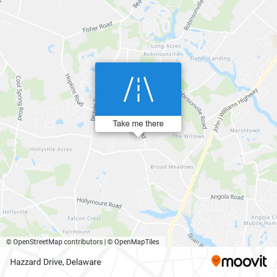 Mapa de Hazzard Drive
