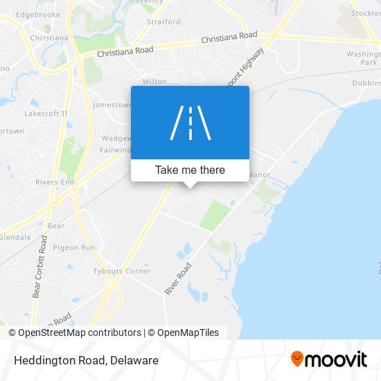 Mapa de Heddington Road