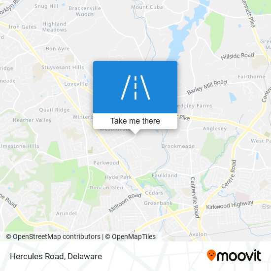 Hercules Road map