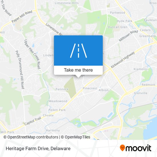 Mapa de Heritage Farm Drive