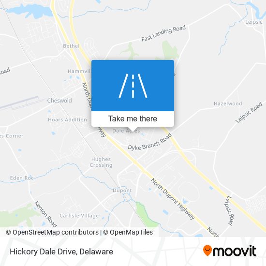 Mapa de Hickory Dale Drive