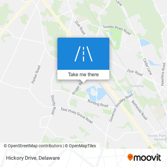 Mapa de Hickory Drive