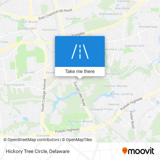 Mapa de Hickory Tree Circle