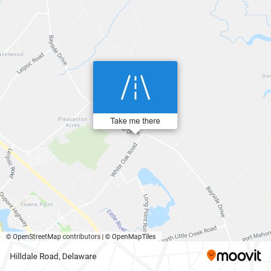 Mapa de Hilldale Road