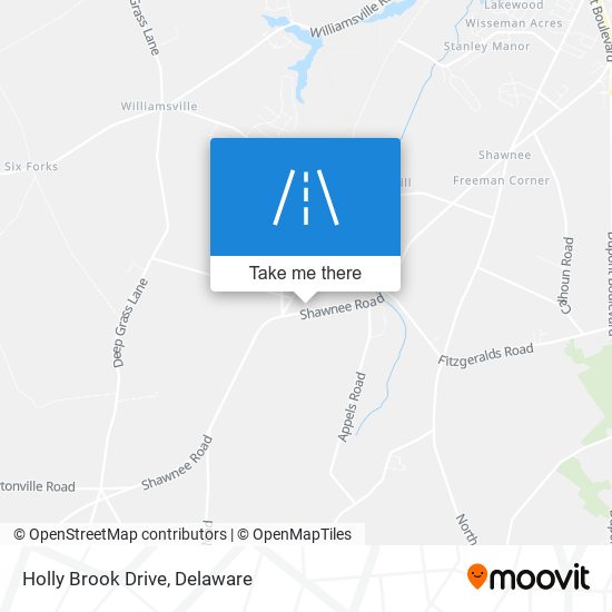 Mapa de Holly Brook Drive