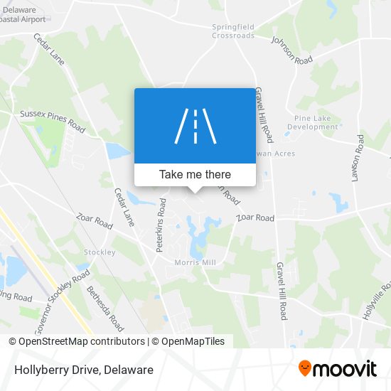 Hollyberry Drive map