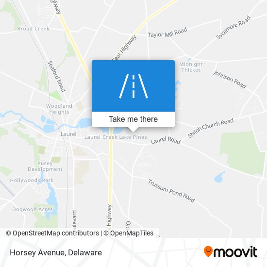 Mapa de Horsey Avenue