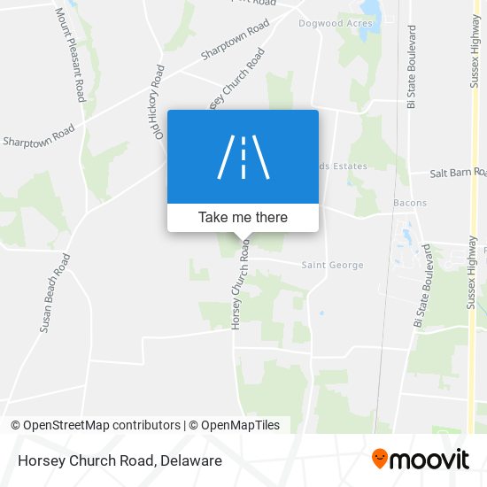 Mapa de Horsey Church Road