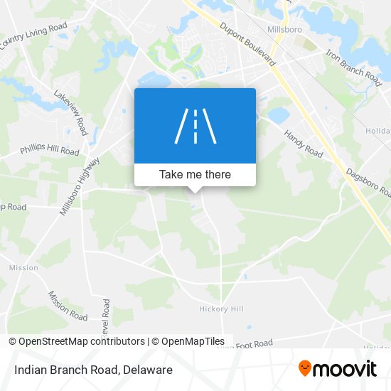 Mapa de Indian Branch Road