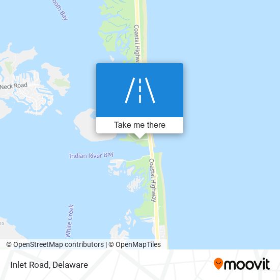 Mapa de Inlet Road