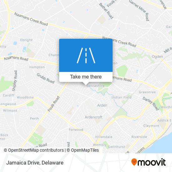 Mapa de Jamaica Drive