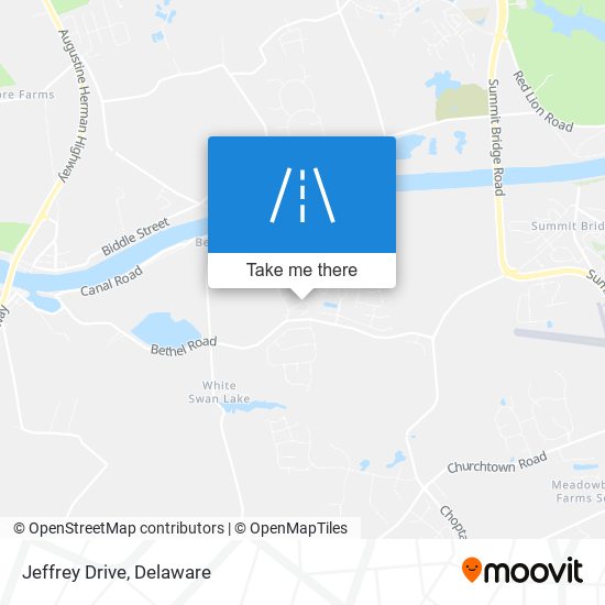 Jeffrey Drive map