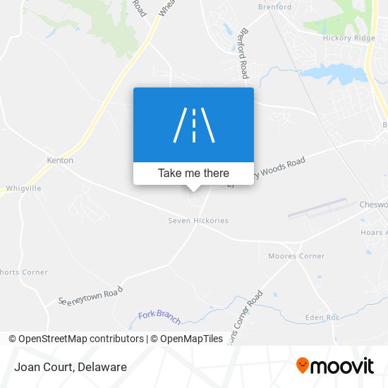 Mapa de Joan Court