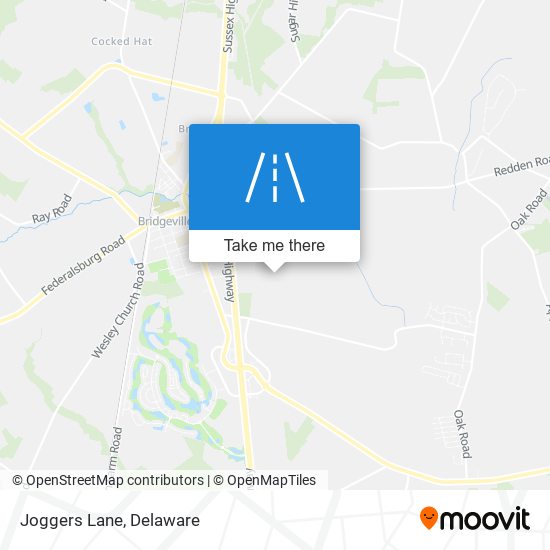 Joggers Lane map