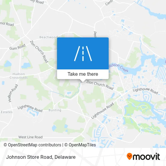Johnson Store Road map