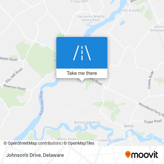 Johnson's Drive map