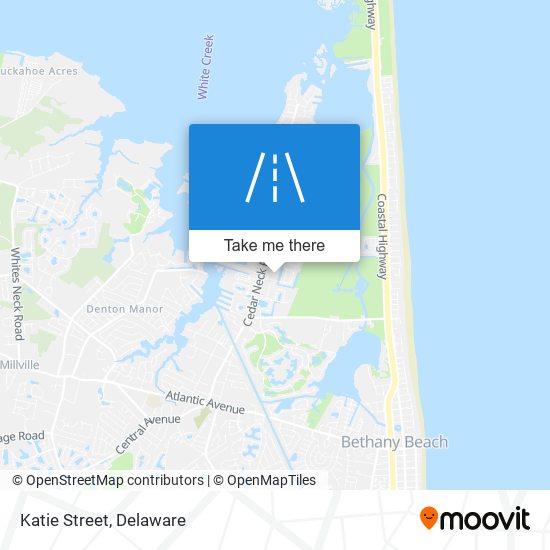 Mapa de Katie Street