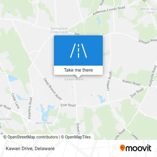 Kawan Drive map