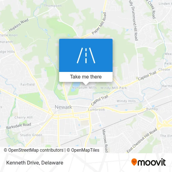 Kenneth Drive map