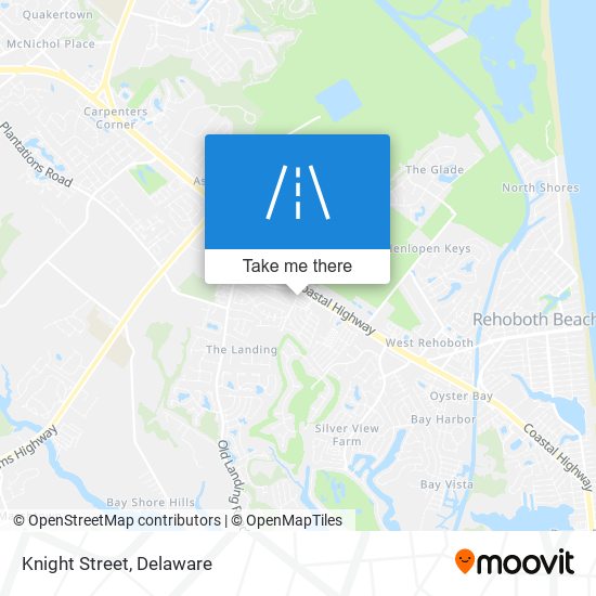 Mapa de Knight Street