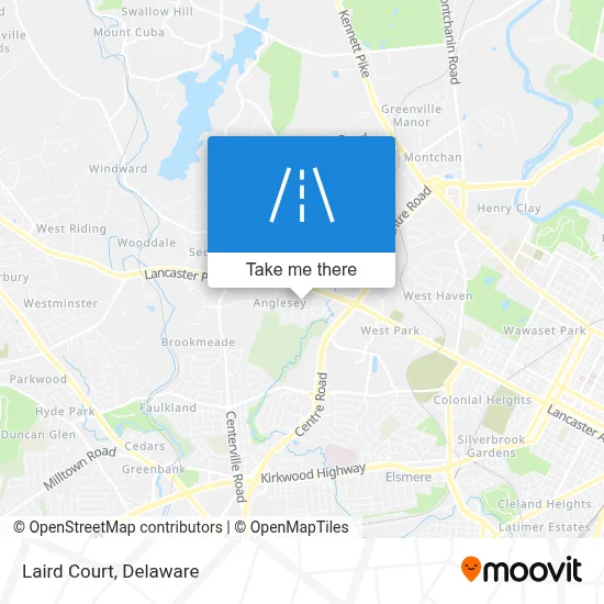 Laird Court map