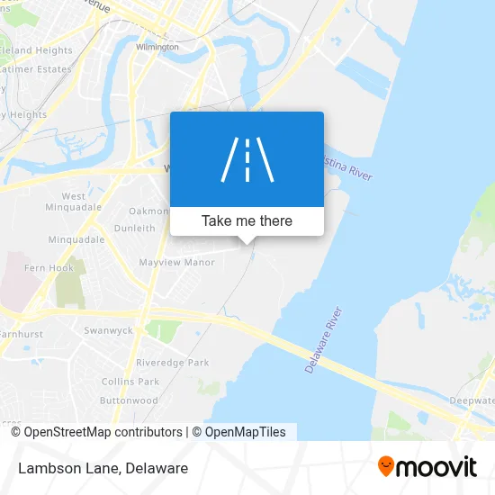 Lambson Lane map