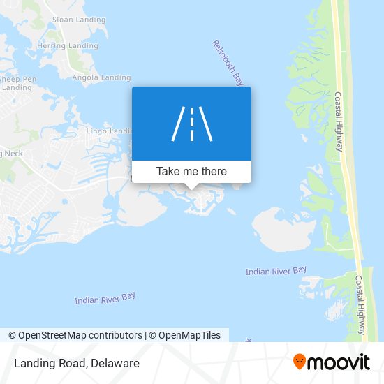 Mapa de Landing Road