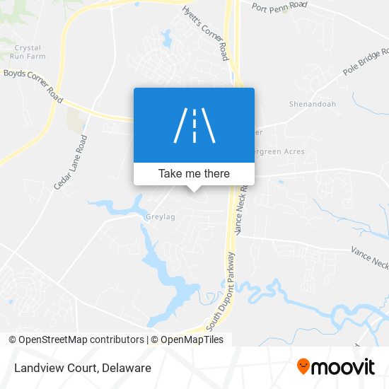 Mapa de Landview Court