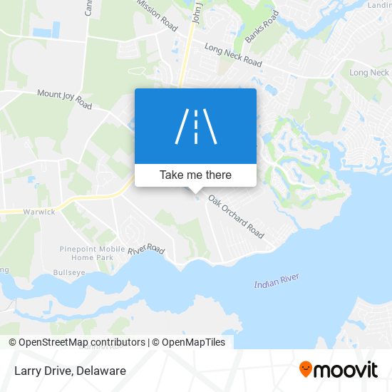 Larry Drive map