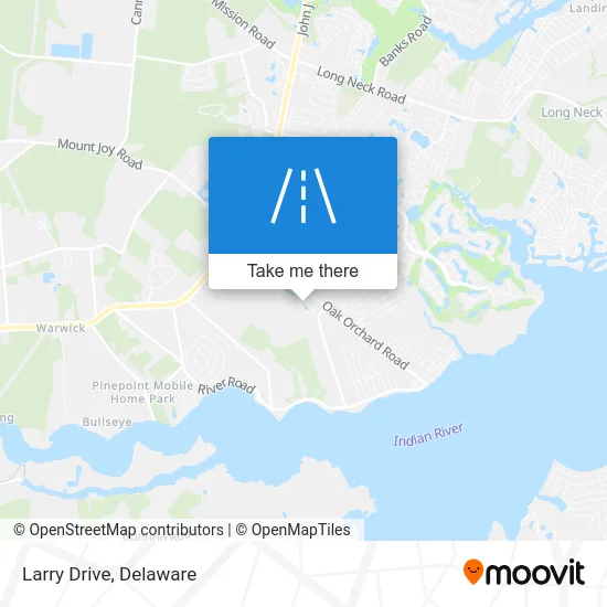 Larry Drive map