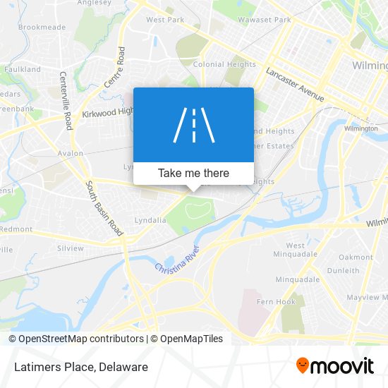 Mapa de Latimers Place