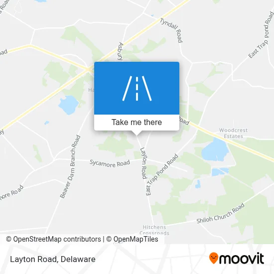 Layton Road map