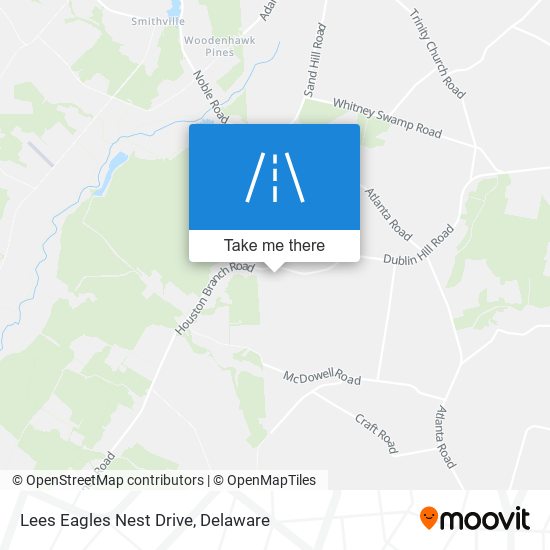Mapa de Lees Eagles Nest Drive