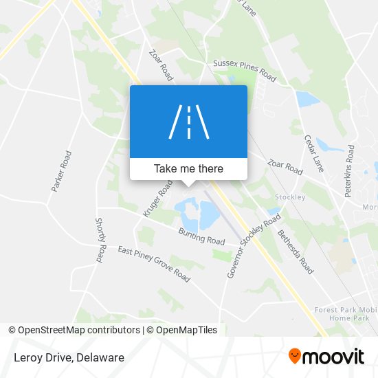 Leroy Drive map