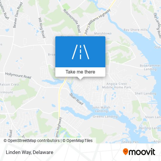Mapa de Linden Way