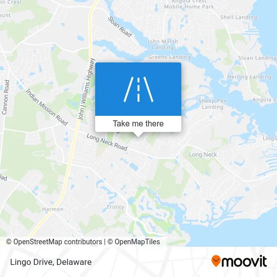 Lingo Drive map