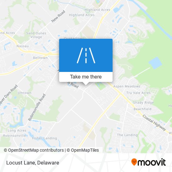 Mapa de Locust Lane