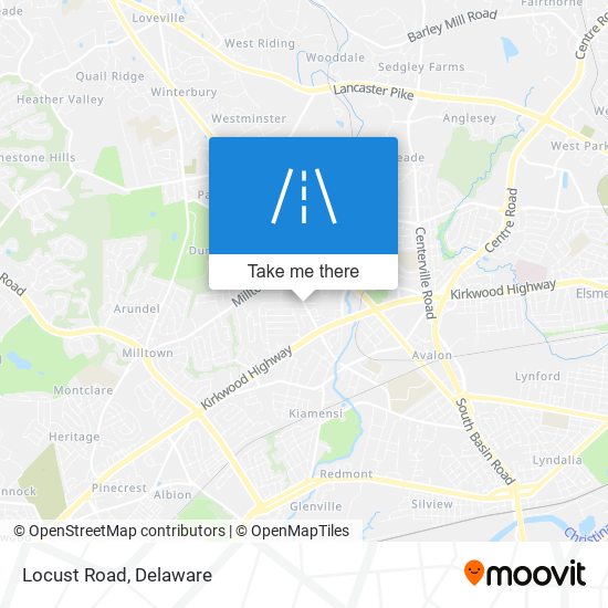Mapa de Locust Road