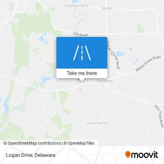 Logan Drive map