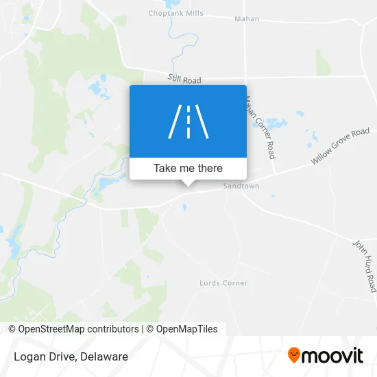Logan Drive map
